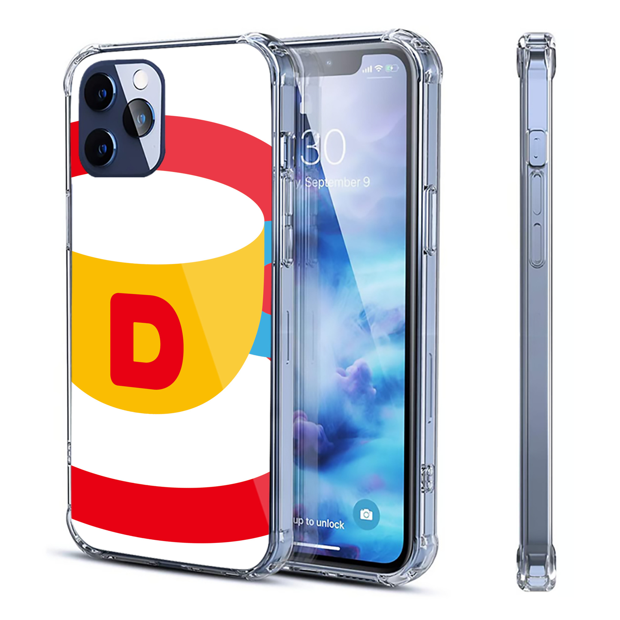 （画像用） Hello Kitty ハローキティ 【iPhone 12シリーズ対応】透明スマホケース（クリアソフトケース）